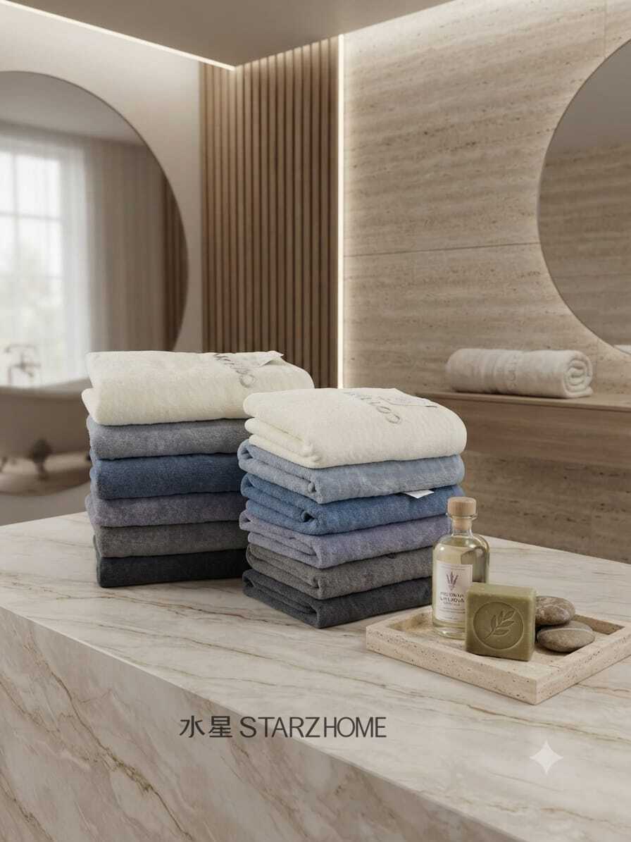 Colorful Home|Set 6 Prosoape Bumbac 100%|70x140cm|50x90cm|503-95