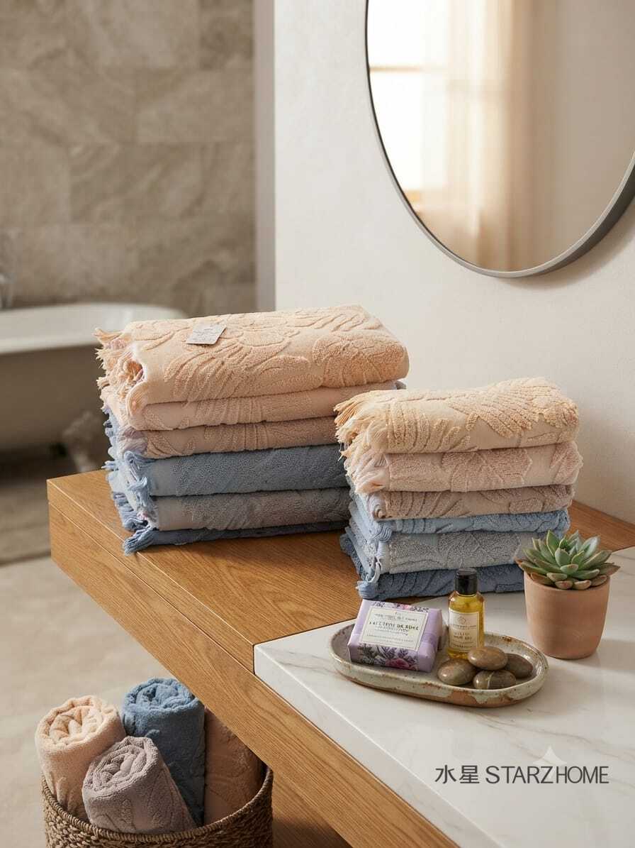 Colorful Home|Set 6 Prosoape Bumbac 100%|70x140cm|50x90cm|510-26