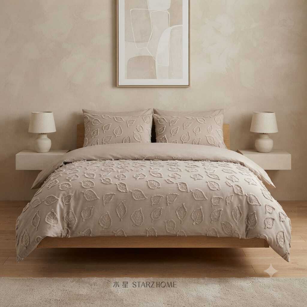 Lenjerie de Pat Model relief| 4 piese|M4