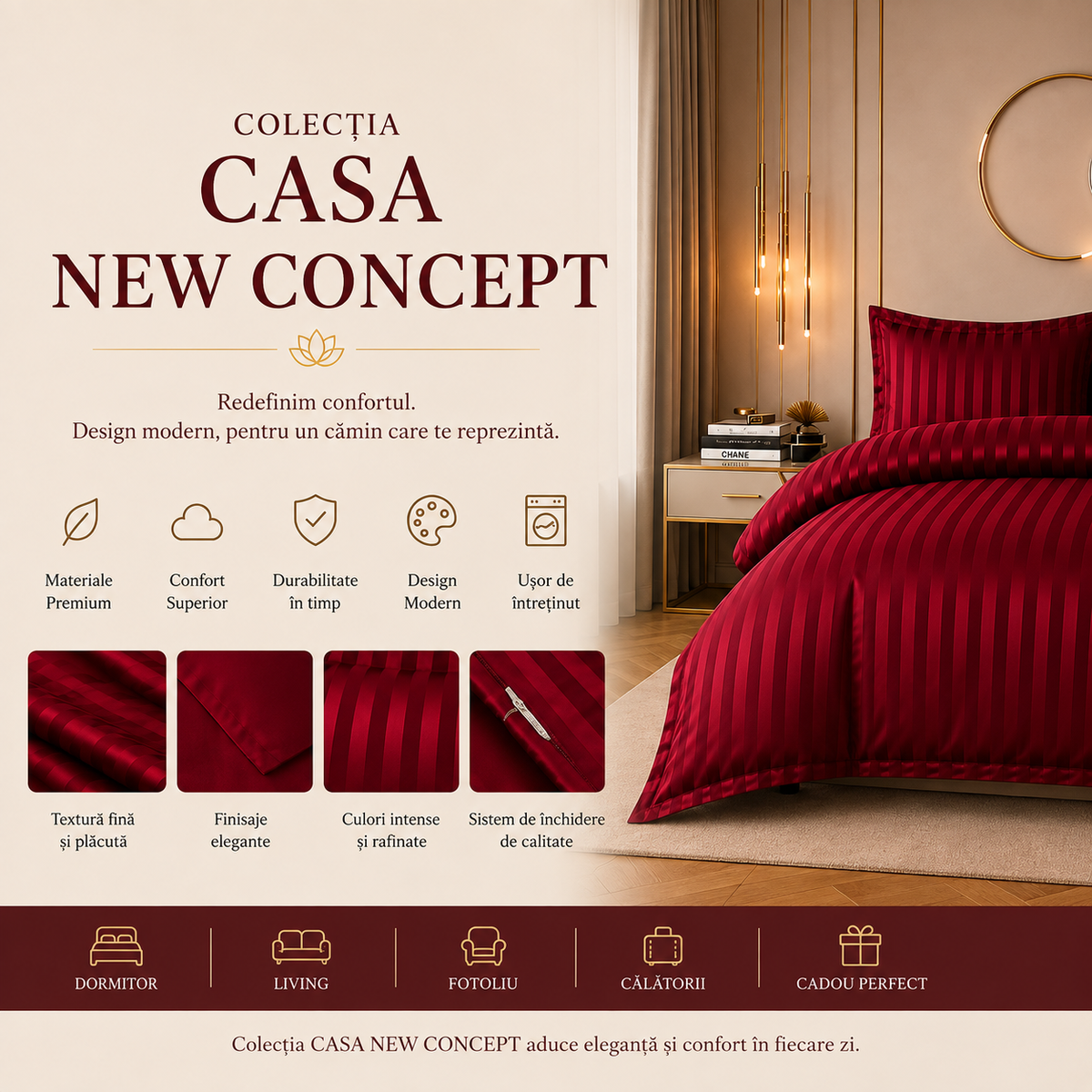 Lenjerii de Pat Casa New Concept