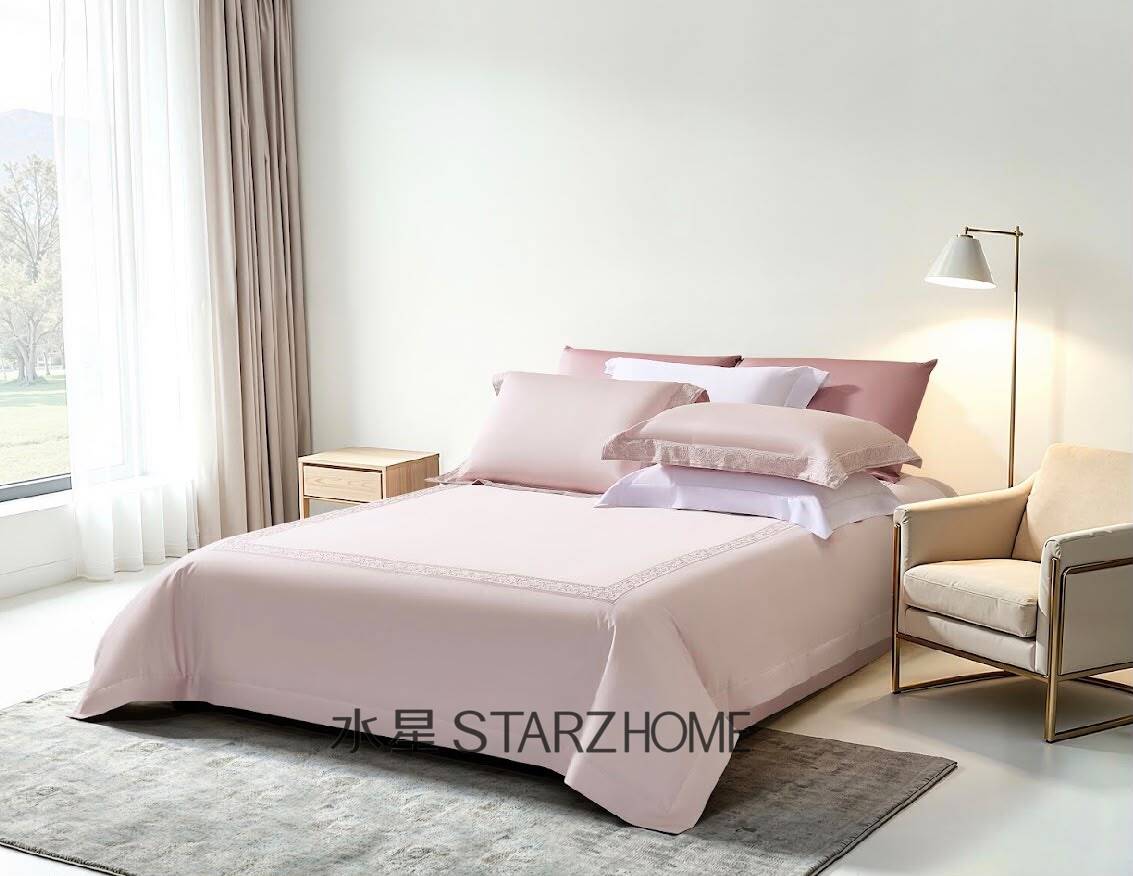 Lenjerie de pat 6 piese din bumbac 100% | Husă pilotă 200x220 | Cearșaf 240x260|808121