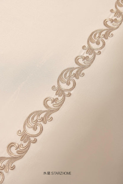 Lenjerie de pat 6 piese din bumbac 100% | Husă pilotă 200x220 | Cearșaf 240x260|808122