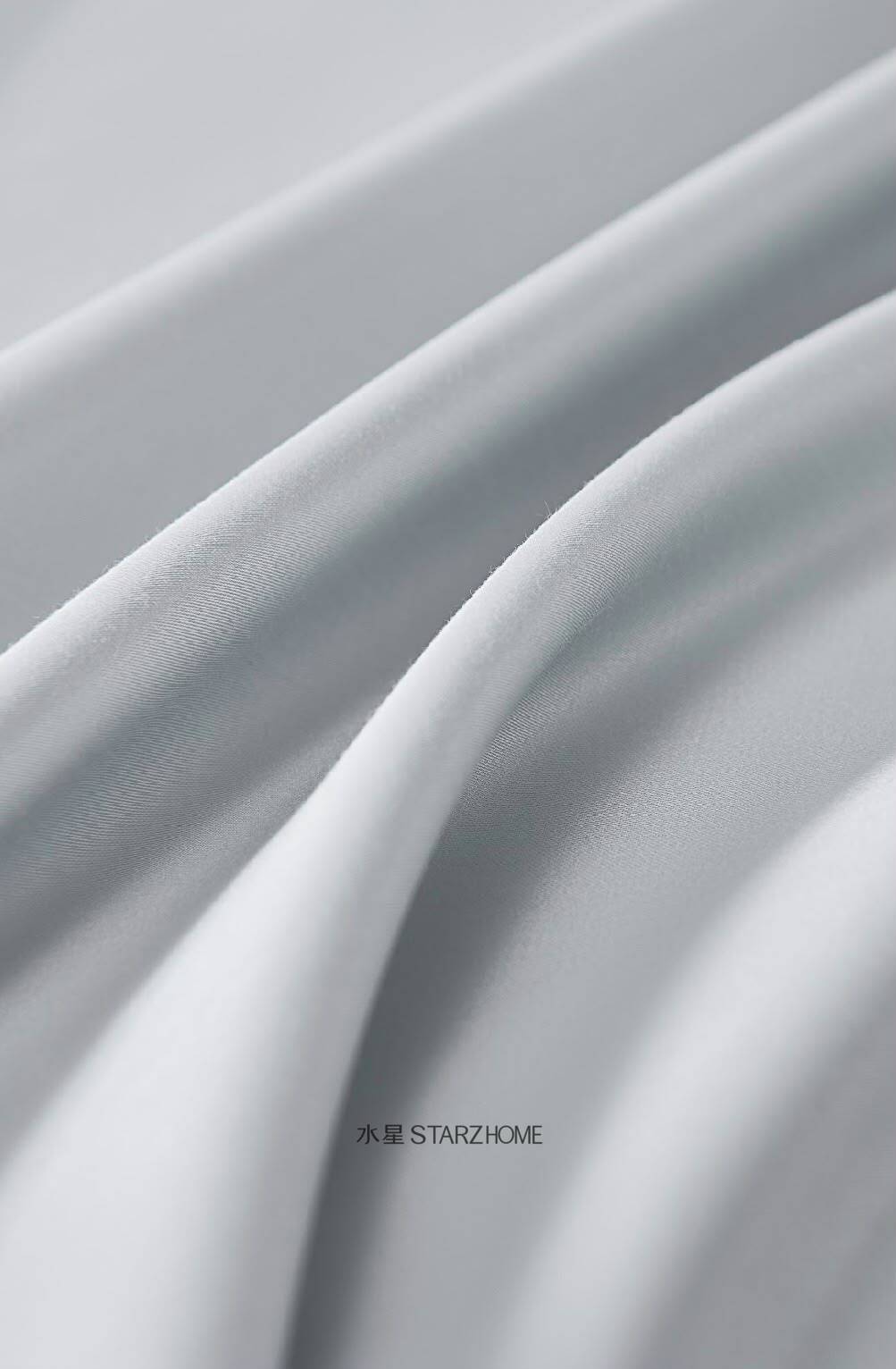 Lenjerie de pat 6 piese din 65% Tencel si 35% bumbac | Husă pilotă 200x220 | Cearșaf 240x260|808132