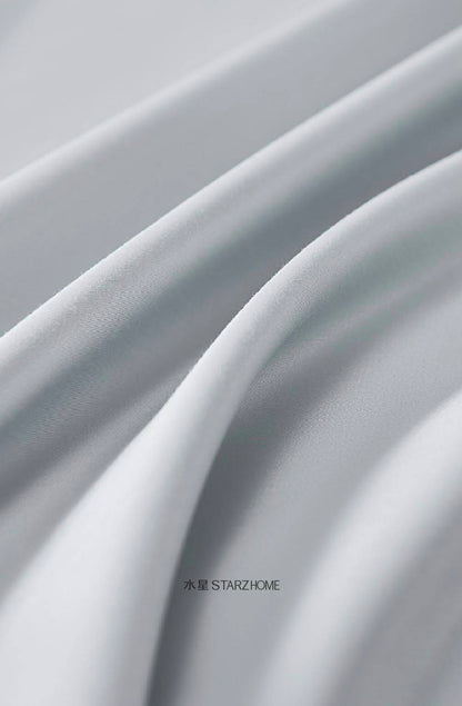 Lenjerie de pat 6 piese din 65% Tencel si 35% bumbac | Husă pilotă 200x220 | Cearșaf 240x260|808132