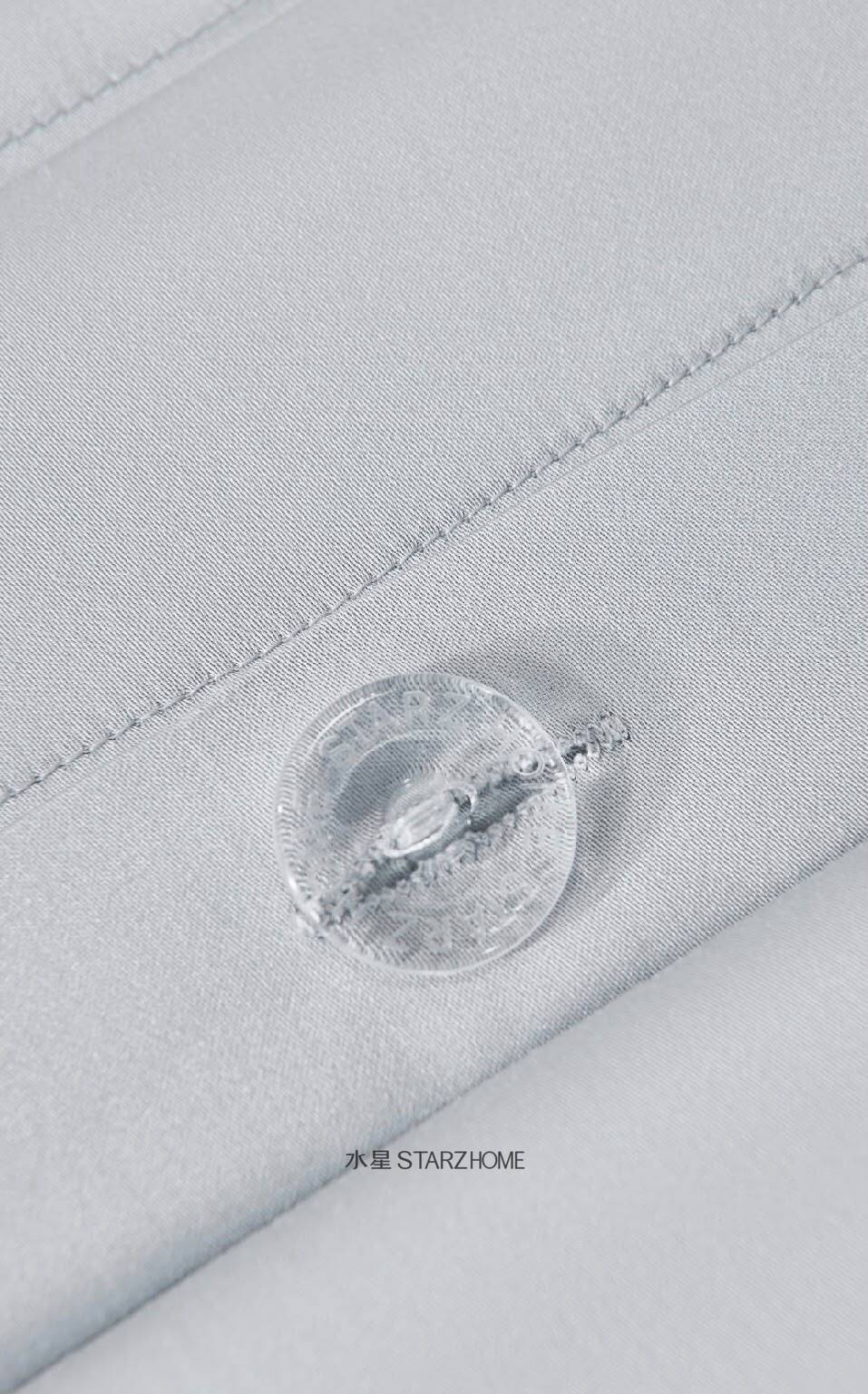 Lenjerie de pat 6 piese din 65% Tencel si 35% bumbac | Husă pilotă 200x220 | Cearșaf 240x260|808132