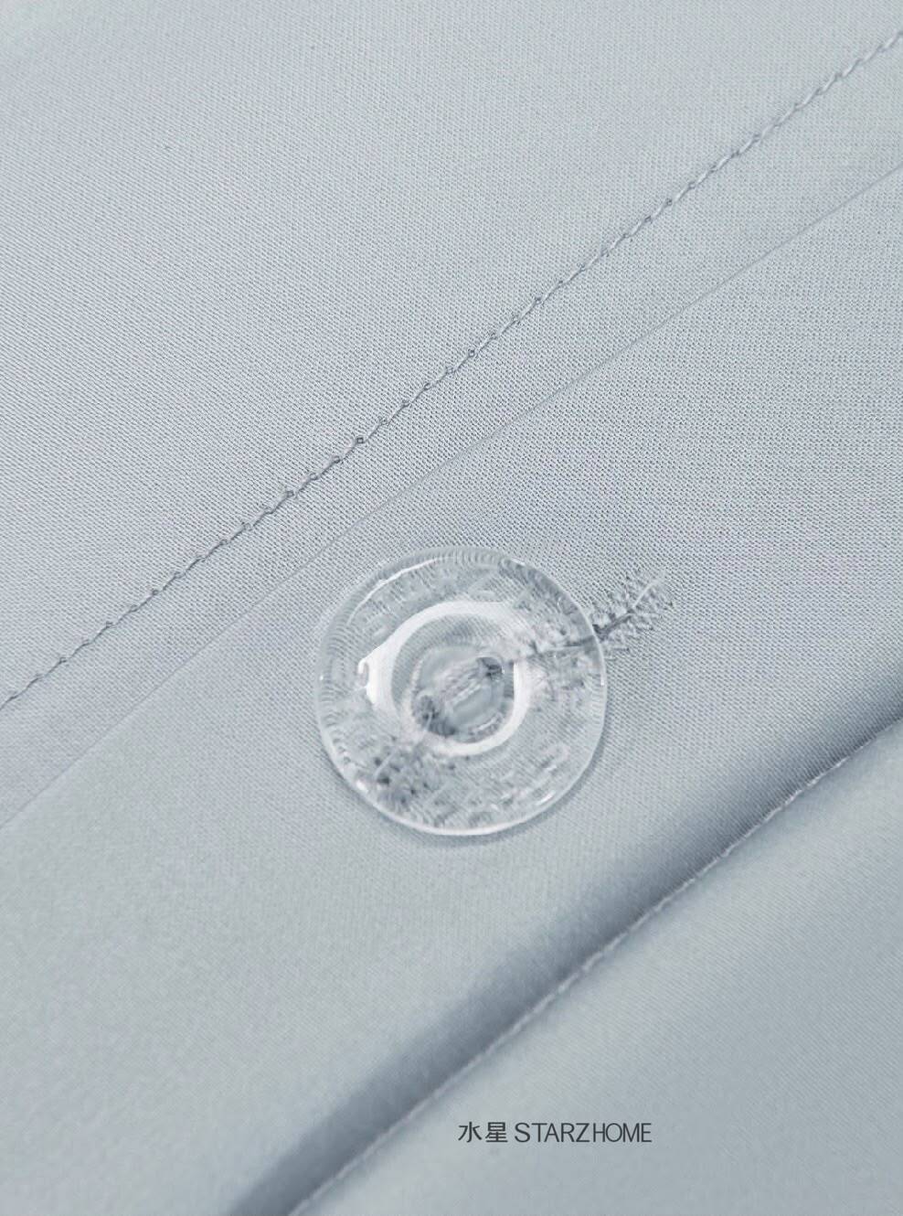 Lenjerie de pat 6 piese din bumbac 65% Tencel si 35% Bumbac | Husă pilotă 200x220 | Cearșaf 240x260|808136