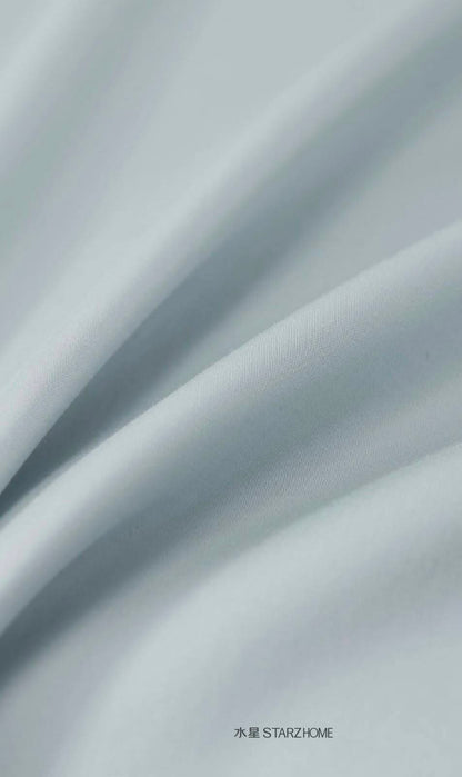 Lenjerie de pat 6 piese din bumbac 65% Tencel si 35% Bumbac | Husă pilotă 200x220 | Cearșaf 240x260|808136