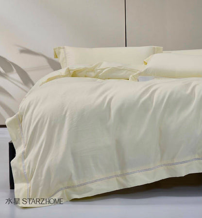 Lenjerie de pat 6 piese din bumbac 100% | Husă pilotă 200x220 | Cearșaf 183x203|808125