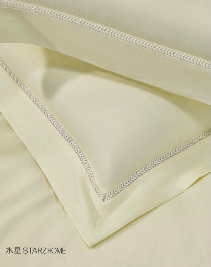 Lenjerie de pat 6 piese din bumbac 100% | Husă pilotă 200x220 | Cearșaf 183x203|808125