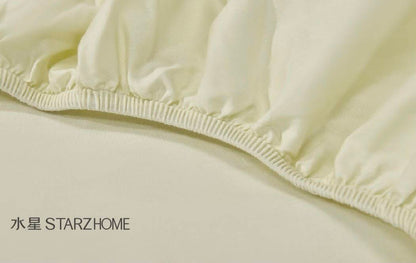 Lenjerie de pat 6 piese din bumbac 100% | Husă pilotă 200x220 | Cearșaf 183x203|808125