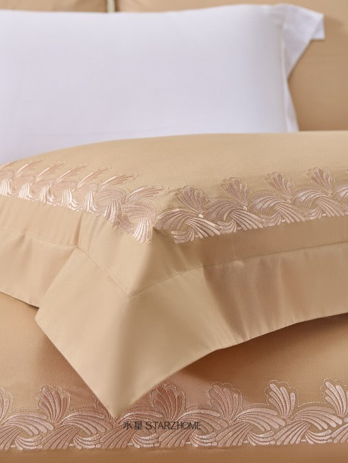 Lenjerie de pat 6 piese din bumbac 100% | Husă pilotă 200x220 | Cearșaf 183x203|808127