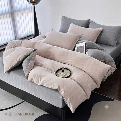 COLORFUL HOME|Lenjerie de Pat Microfibra Antialergica|180X200cm|200x230cm|RO-6