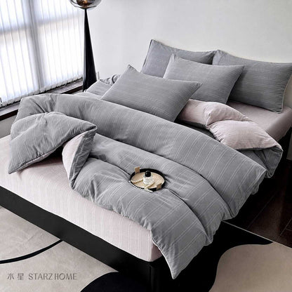 COLORFUL HOME|Lenjerie de Pat Microfibra Antialergica|180X200cm|200x230cm|RO-6