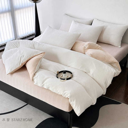 COLORFUL HOME|Lenjerie de Pat Microfibra Antialergica|180X200cm|200x230cm|RO-6
