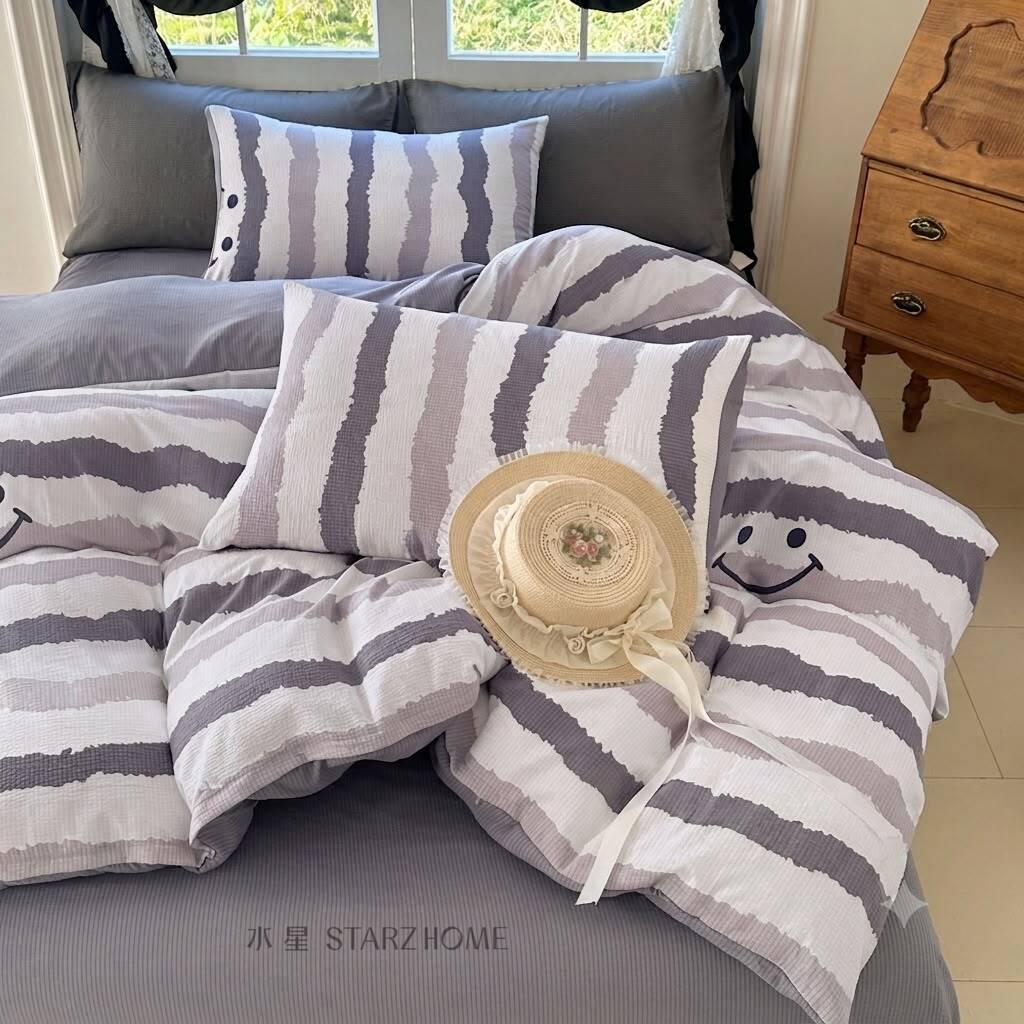 COLORFUL HOME|Lenjerie de Pat Microfibra Antialergica|180X200cm|150x210cm|RO-4