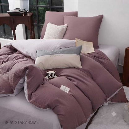 COLORFUL HOME|Lenjerie de Pat Microfibra Antialergica|180X200cm|200x230cm|RO-1