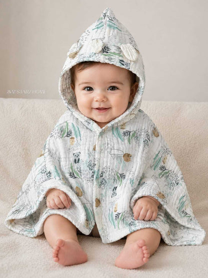 Prosop Bebe cu Glugă|Muselină
