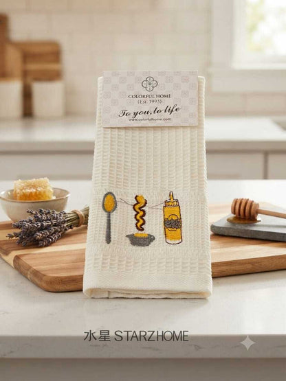 Set 2 Prosoape 100% Bumbac|Model Broderie|510-24-H