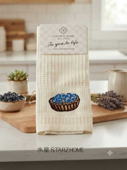 Set 2 Prosoape 100% Bumbac|Model Broderie|510-24-H