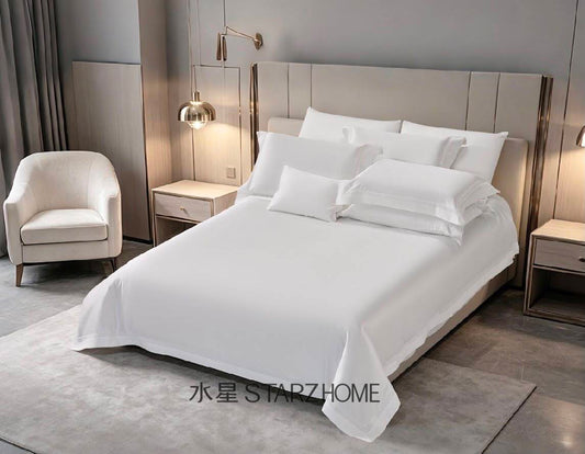 Lenjerie de Pat 6 Piese din Bumbac|Husă pilotă 200x220 | Cearșaf 240x260|808141
