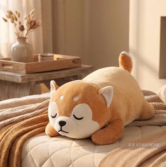 Jucărie de Pluș|Cățeluș Corgi cu Păturică