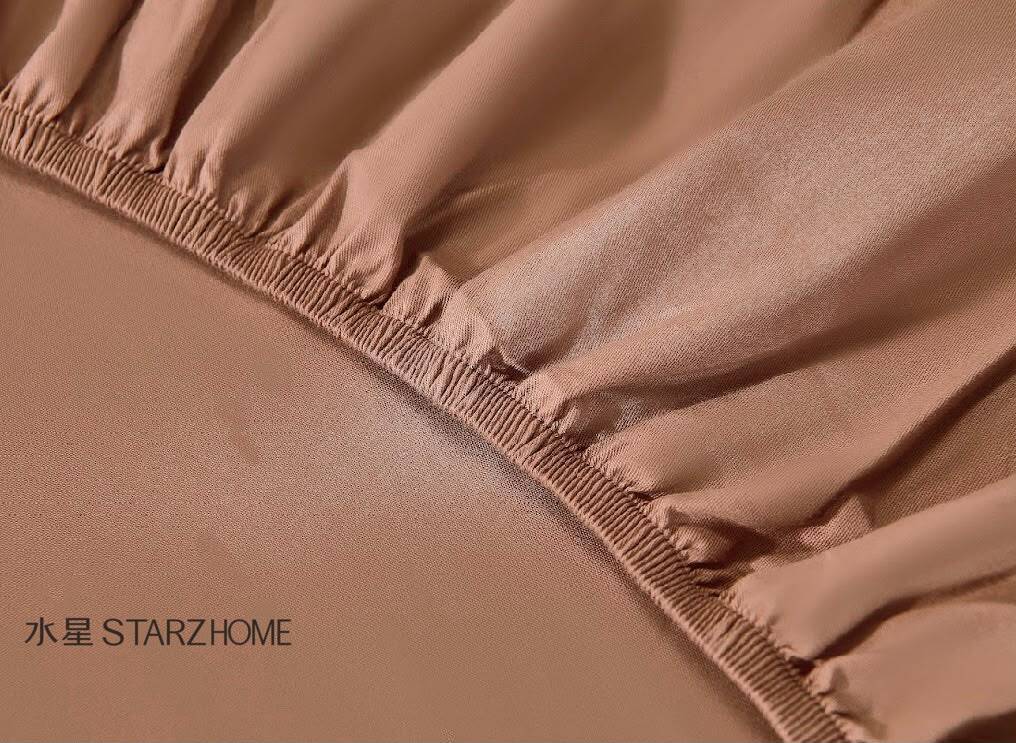 Lenjerie de pat 6 piese din bumbac 100% | Husă pilotă 200x220 | Cearșaf 183x203|808128
