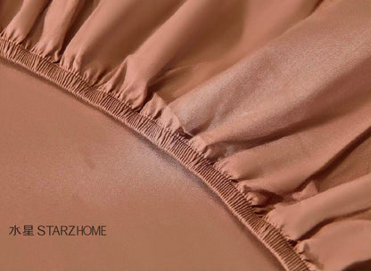 Lenjerie de pat 6 piese din bumbac 100% | Husă pilotă 200x220 | Cearșaf 183x203|808128