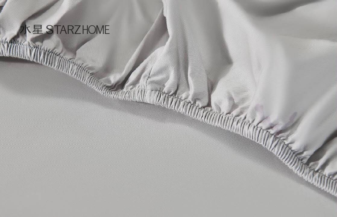 Lenjerie de pat 6 piese din bumbac 100% | Husă pilotă 200x220 | Cearșaf 183x203|808130