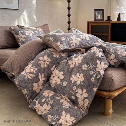 COLORFUL HOME|Lenjerie de Pat Microfibra Antialergica|180X200cm|200x230cm|RO-9