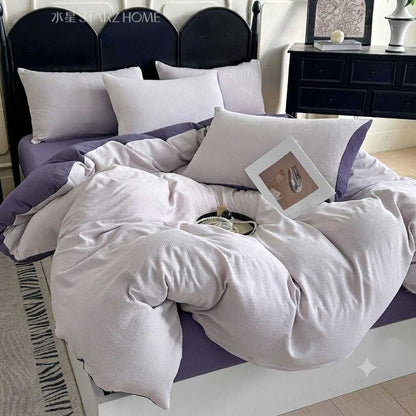 COLORFUL HOME|Lenjerie de Pat Microfibra Antialergica|180X200cm|150x210cm|RO-2
