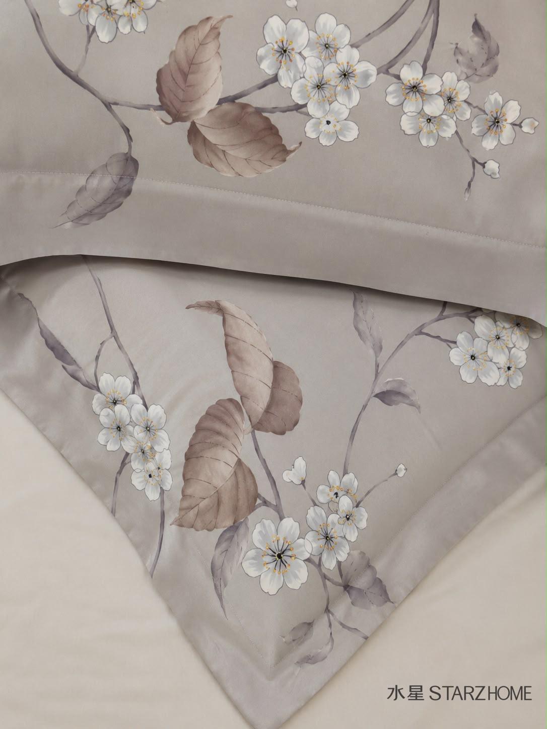 Lenjerie de pat 6 piese din bumbac 100% | Husă pilotă 200x220 | Cearșaf 240x260|808154