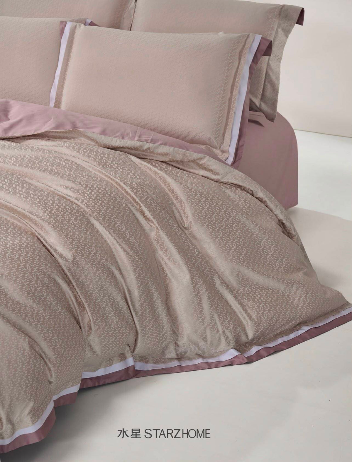 Lenjerie de Pat 6 Piese din Bumbac|Husă pilotă 200x220 | Cearșaf 240x260|808143