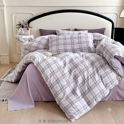 COLORFUL HOME|Lenjerie de Pat Microfibra Antialergica|180X200cm|200x230cm|RO-7