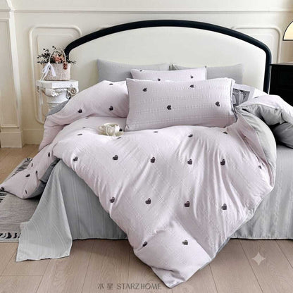 COLORFUL HOME|Lenjerie de Pat Microfibra Antialergica|180X200cm|200x230cm|RO-7