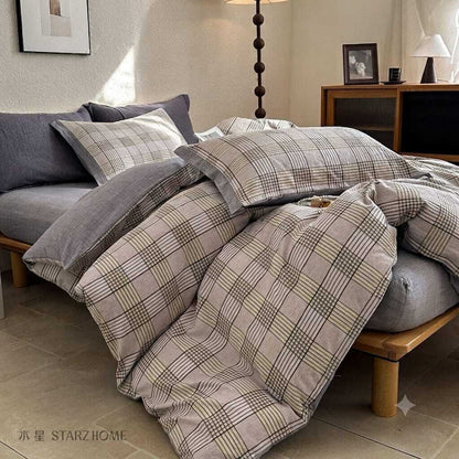 COLORFUL HOME|Lenjerie de Pat Microfibra Antialergica|180X200cm|200x230cm|RO-9
