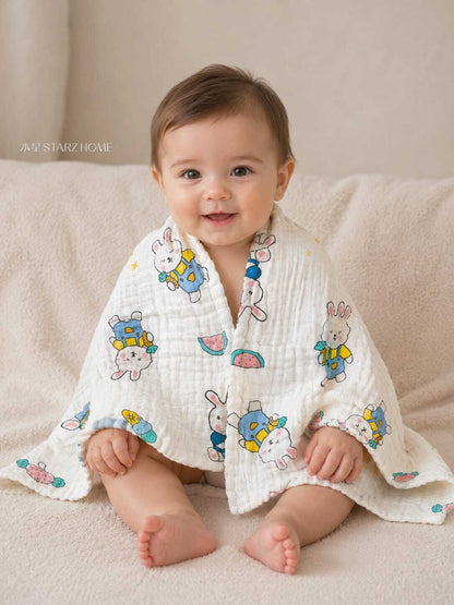 Prosop Bebe|Model Iepurași|Muselină