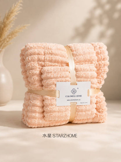 Set 2 Prosoape Pufoase Colorful Home|Microfibra|501-236-TJ